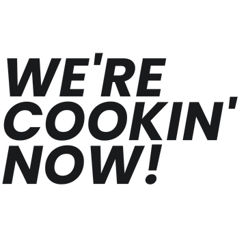 We&#39;re Cookin&#39; Now! Logo